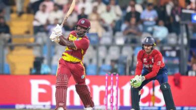 Photo of रदरफोर्ड–मोती की जोड़ी ने पलटा मैच, वेस्टइंडीज ने इंग्लैंड को हराया