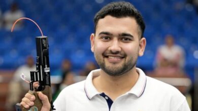 Photo of एशियन चैंपियनशिप 2026: अनीश भानवाला ने 25 मीटर रैपिड फायर पिस्टल में जीता कांस्य पदक