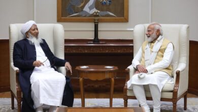 Photo of केरल के मुस्लिम धार्मिक नेता शेख अबुबकर ने प्रधानमंत्री से की मुलाक़ात