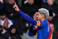 Photo of यामल और अराउहो के गोल से बार्सिलोना सेमीफाइनल में, अल्बासेटे को 2–1 से हराया