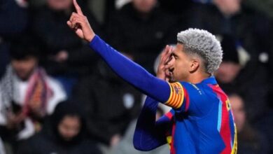 Photo of यामल और अराउहो के गोल से बार्सिलोना सेमीफाइनल में, अल्बासेटे को 2–1 से हराया