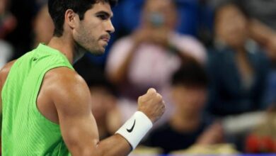 Photo of कतर ओपन : अल्कराज और सिनर सीधे सेटों में जीत दर्ज कर क्वार्टरफाइनल में पहुंचे