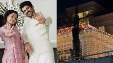 Photo of रश्मिका मंदाना से शादी की खबरों के बीच जगमगाया विजय देवरकोंडा का घर