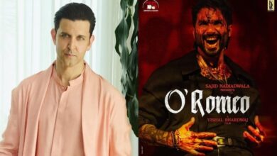 Photo of शाहिद कपूर की एक्शन-ड्रामा फिल्म ‘ओ रोमियो’ की तारीफ करते नजर आए ऋतिक रोशन