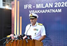 Photo of विशाखापत्तनम में बहुराष्ट्रीय समुद्री अभ्यास शुरू, ‘मिलन विलेज’ का उद्घाटन