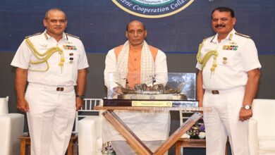 Photo of वैश्विक समुदाय समुद्री चुनौतियों से निपटने के लिए आपस में हाथ मिलाए : राजनाथ