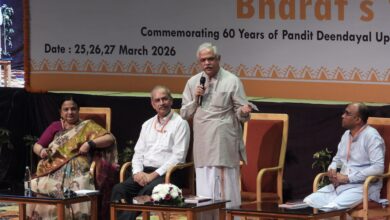 Photo of समाज को नियम नहीं, मूल्यों पर आधारित होना चाहिए: बी.एल. संतोष