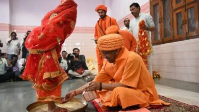Photo of कन्या पूजन अनुष्ठान: मुख्यमंत्री ने की मातृशक्ति की आराधना