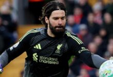 Photo of ब्राजील के गोलकीपर एलिसन मार्च में होने वाले ब्राजील के अंतरराष्ट्रीय मैत्री मैचों से बाहर