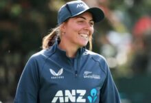 Photo of जॉर्जिया प्लिमर चोटिल, जिम्बाब्वे वनडे सीरीज़ के लिए बेला जेम्स को न्यूजीलैंड टीम में मौका