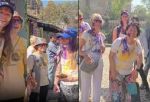 Photo of खजुराहो और ओरछा में होली की रंगत: देशी-विदेशी पर्यटक रंगों और उमंग में हुए सराबोर