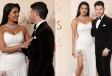 Photo of ऑस्कर 2026 के रेड कार्पेट पर छाईं प्रियंका-निक, सफेद गाउन में लूटी महफ़िल