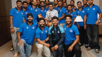 Photo of जय शाह और जम्मू-कश्मीर टीम की मुलाकात: रणजी ट्रॉफी जीत पर बीसीसीआई की सराहना