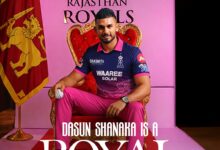 Photo of आईपीएल 2026 : दासुन शनाका को मिला बड़ा मौका, राजस्थान रॉयल्स से जुड़े