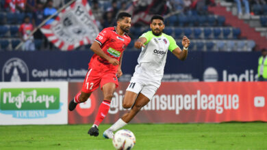 Photo of राहुलकेपी के दो गोल से ओडिशा एफसी की शानदार जीत, नॉर्थ ईस्ट यूनाइटेड को 4-1 से हराया