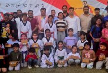 Photo of रंगों में घुली खेल भावना, आरएसजी स्टेडियम में उत्साह से मना होली उत्सव