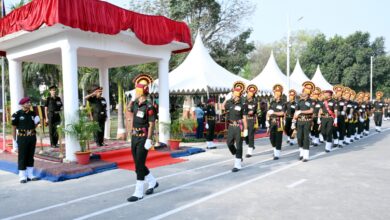 Photo of एएमसी सेंटर और कॉलेज, लखनऊ के ऑफिसर्स ट्रेनिंग कॉलेज (OTC) में सीनियर कैडर कोर्स-04 की कोर्स-समापन परेड आयोजित