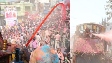 Photo of महाकाल की गेर में शामिल हुए मुख्यमंत्री डॉ. यादव, शस्त्र पूजन कर शस्त्र संचालन का किया गया प्रदर्शन