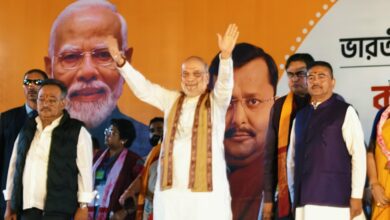 Photo of खराब मौसम के कारण कोलकाता में देर से उतरा केंद्रीय गृहमंत्री अमित शाह का विमान, आधी रात करीब एक घंटे तक आसमान में करना पड़ा इंतजार