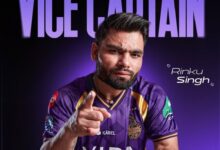 Photo of रिंकू सिंह बने केकेआर के उप कप्तान, फ्रेंचाइजी ने जताया भरोसा