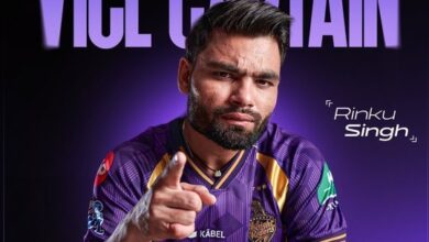 Photo of रिंकू सिंह बने केकेआर के उप कप्तान, फ्रेंचाइजी ने जताया भरोसा