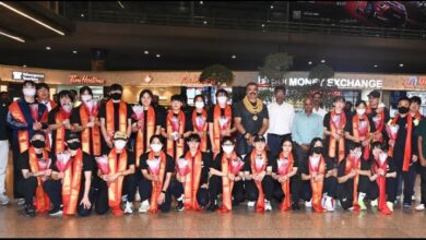 Photo of एफआईएच हॉकी महिला विश्व कप क्वालीफायर के लिए कोरिया और वेल्स की टीम हैदराबाद पहुंची