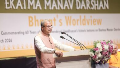 Photo of भारतीय विचारधारा निरंतर ज्ञान प्रवाह, मातृभाषा में शिक्षा आवश्यक : धर्मेंद्र प्रधान