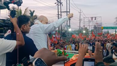 Photo of चुनाव 26: गुवाहाटी में केंद्रीय गृहमंत्री अमित शाह ने प्रत्याशी के समर्थन में किया रोड शो