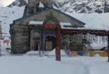 Photo of भारी बर्फबारी के बीच केदारनाथ धाम में सुरक्षा कड़ी, शून्य से नीचे तापमान में मुस्तैद जवान