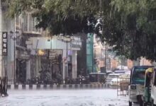 Photo of कोल्ड मार्च : यूपी में भारी बारिश, लखनऊ में ओलावृष्टि, उन्नाव में बिजली गिरने से दो लोगों की मौत; 27 जिलों में अलर्ट