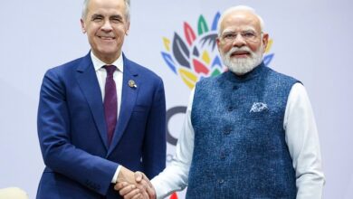 Photo of प्रधानमंत्री नरेन्‍द्र मोदी और कनाडा के प्रधानमंत्री मार्क कार्नी के बीच आज प्रतिनिधिमंडल स्‍तर की वार्ता 