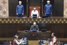 Photo of राज्यसभा में भाजपा अध्यक्ष नितिन नवीन सहित नए सदस्यों ने ली शपथ, कार्यवाही शुक्रवार तक के लिए स्थगित