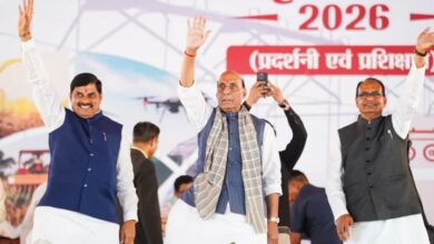Photo of टाइम्स सम्मान-2026 में रक्षा मंत्री राजनाथ सिंह के साथ सम्मिलित हुए मुख्यमंत्री योगी आदित्यनाथ