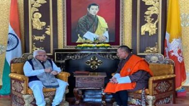 Photo of भूटान दौरे पर गए मनोहर लाल ने प्रधानमंत्री शेरिंग तोबगे से मुलाकात में स्वच्छ ऊर्जा पर दिया जोर