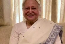 Photo of पूर्व केंद्रीय मंत्री मोहसिना किदवई का निधन, दिल्ली के निजामुद्दीन कब्रिस्तान में हाेंगी सुपुर्दे खाक