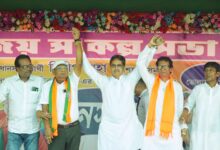 Photo of त्रिपुरा के सीएम मानिक साहा की जनसभा नवग्राम में, बोले – तृणमूल को विदाई दें