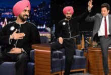 Photo of जिमी फॉलन के शो के बाद दिलजीत दोसांझ ने जताया आभार
