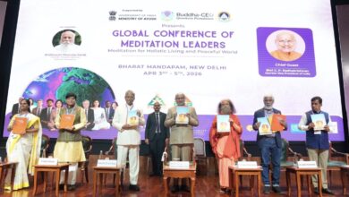 Photo of ध्यान आंतरिक परिवर्तन की शुरुआत, बेहतर सोच से बेहतर बनेगी दुनिया: उपराष्ट्रपति