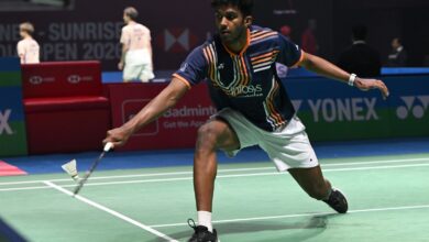 Photo of बैडमिंटन एशिया चैंपियनशिप: आयुष शेट्टी का धमाका, पीवी सिंधु और प्रणय भी प्री-क्वार्टर फाइनल में