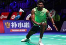 Photo of आयुष-प्रणय की दमदार वापसी, फिर भी चीन से 2-3 से हारा भारत