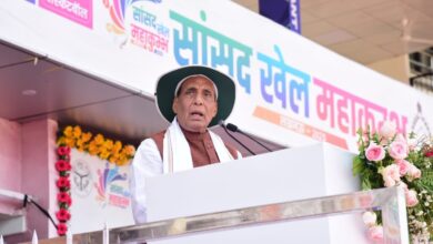 Photo of रक्षा मंत्री राजनाथ सिंह लखनऊ में संसद खेल महाकुंभ का करेंगे उद्घाटन 