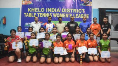 Photo of स्वस्ति चंद्रा ने जीती अस्मिता खेलो इंडिया जिला महिला टेबल टेनिस लीग की ट्रॉफी