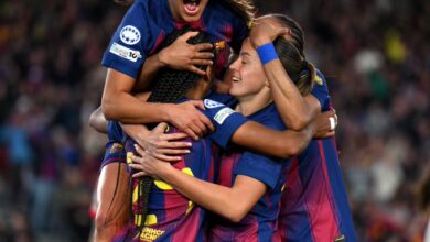 Photo of बार्सिलोना महिला टीम का धमाका: रियल मैड्रिड को 6-0 से रौंदा, लगातार 8वीं बार सेमीफाइनल में एंट्री