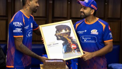 Photo of “आपने हमें प्रेरित किया”: हार्दिक पांड्या ने रोहित शर्मा के मुंबई इंडियंस में 15 साल पूरे होने पर जताया आभार