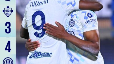 Photo of इंटर मिलान की धमाकेदार वापसी, कोमो को 4-3 से हराकर सीरी ए में 9 अंकों की बढ़त