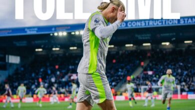 Photo of हालैंड का 35वां गोल और सिटी का ‘नंबर 1’ ताज: बर्नले का सफर हुआ खत्म
