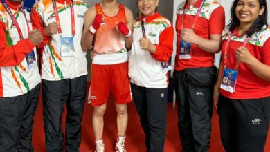 Photo of एशियाई चैंपियनशिप: मीनाक्षी और जैसमीन की एकतरफा जीत, पुरुष वर्ग में भी छह मुक्केबाज अंतिम चार में