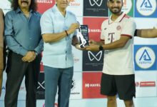 Photo of मेजर निर्भय सिंह सोईन 30 वर्ष से अधिक आयु वर्ग के सिंगिल्स के चैंपियन