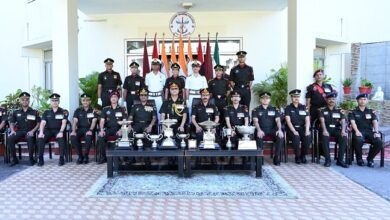 Photo of पाठ्यक्रम समाप्ति परेड – मेडिकल ऑफिसर्स बेसिक कोर्स (एमओबीसी) – 256 ऑफिसर्स ट्रेनिंग कॉलेज (ओटीसी), एएमसी सेंटर एवं कॉलेज, लखनऊ में आयोजित किया गया