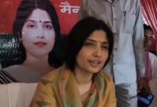 Photo of मैनपुरी में सियासी तापमान हाई: डिंपल यादव का BJP पर तीखा प्रहार, चुनाव आयोग से लेकर मणिपुर तक उठाए बड़े सवाल